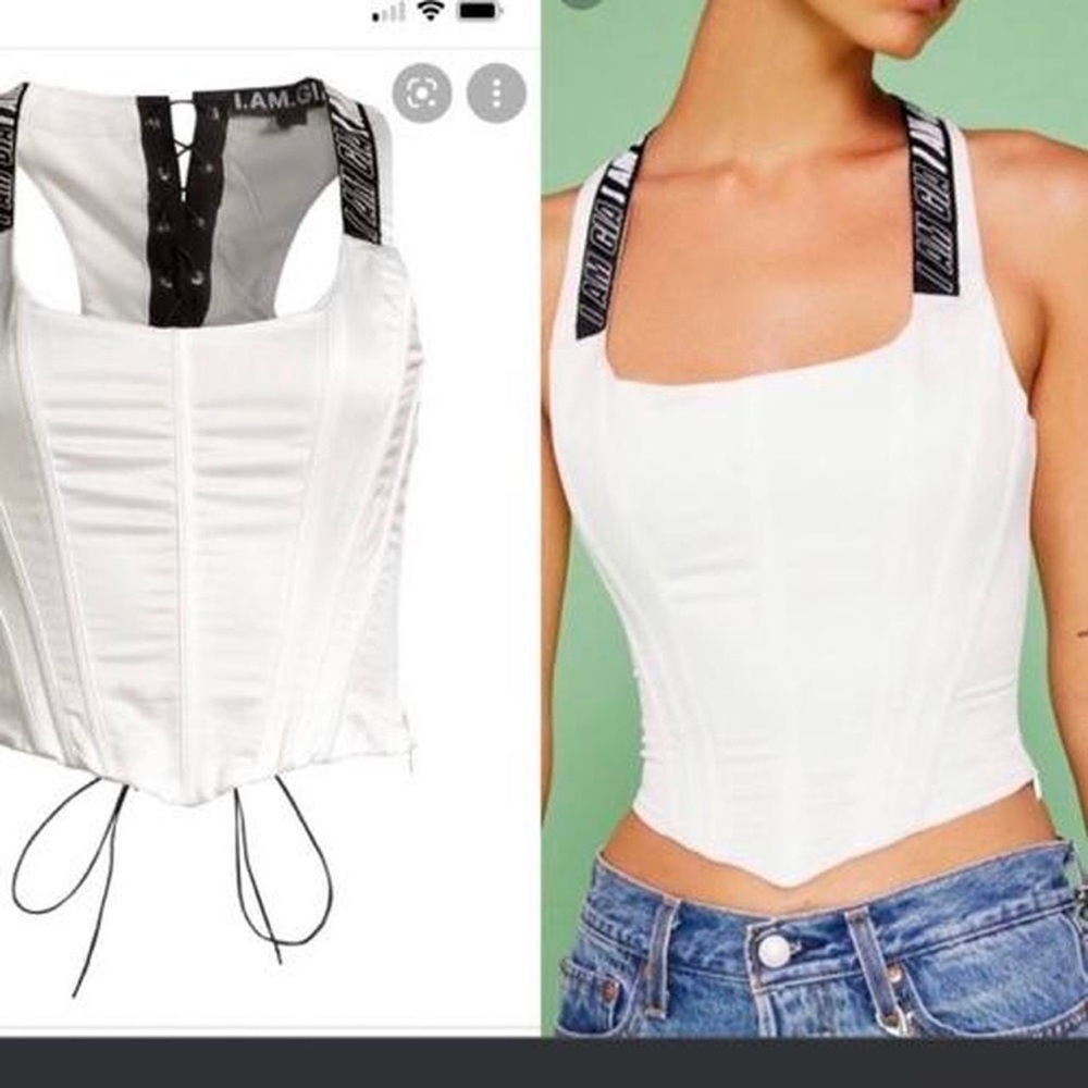 I AM GIA corset top